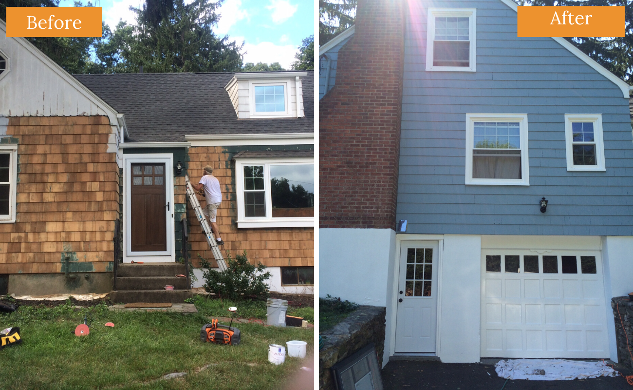 Full Exterior House Painting in Fairfield, CT Rozio Painting and